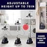 SALAV Heavy Duty Commercial Full-Size Garment Steamer with Foot Controls
