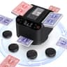 XPAW Programmable 2-in-1 Automatic Card Shuffler and 360° Rotating Dealer