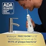 Waterpik Cordless Advanced 2.0 Waterproof Portable Flosser with Travel Bag
