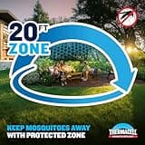 Thermacell E-ZoneGuard Patio Max Rechargeable 20-Foot Mosquito Repeller