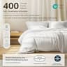California Design Den 400 Thread Count 100% Cotton Sateen Deep Pocket Queen Sheet Set