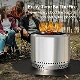 Premium 38-Inch 5-Layer Fireproof Deck Mat Designed for Solo Stove Bonfire Pits