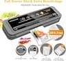 MegaWise 80kPa Countertop Vacuum Sealer Machine with Built-in Bag Cutter