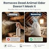 SMELLEZE Reusable Dead Animal Odor Eliminator Pouch for Home & Attics
