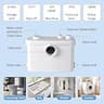 Simple Project 1000W Heavy-Duty Macerating Toilet for Basement Remodels