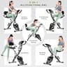Goimu 5-in-1 Foldable Stationary Exercise Bike with Enhanced Cushioning