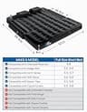 JOYTUTUS Heavy-Duty Truck Bed Air Mattress for Short Pickups 5.5-5.8ft