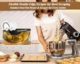 Kraftsman KM50 5.3-Quart All-Metal DC Motor Stand Mixer with Digital Timer
