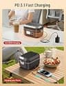 PARIS RHÔNE Cordless Electric Lunch Box with Smart Timer Auto Heating Tech