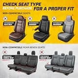 Cat MeshFlex Breathable Automotive Front Seat Covers for Cars, Trucks & SUVs