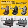 Cat MeshFlex Breathable Automotive Front Seat Covers for Cars, Trucks & SUVs