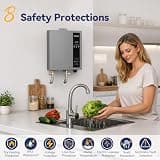 NOVIEEX 27kW Heavy-Duty Whole-Home Electric Tankless Water Heater 240V
