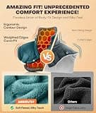 Ergonomic Graphene-Infused Heating Pad with 3M Thinsulate Insulation for Back Pain