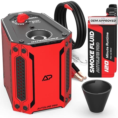 AutoLine Pro HyperSmoke Automotive Smoke Machine for Exhaust & Vacuum Leaks