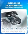 VIOFO A119 V3 2K QHD+ Single Channel Dashboard Camera with Durable Supercapacitor