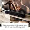 Amazon Fire TV 2.0-Channel Soundbar with DTS Virtual:X and Bluetooth