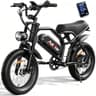 ADISTAR 16-Inch Electric Commuter Bike, 1500W Peak, 48V 15.6Ah Battery