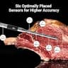TempPro TP829 1000ft RF Wireless Digital Meat Thermometer with 4 Color-Coded Probes