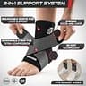 Sleeve Stars Ankle Brace with Removable Strap