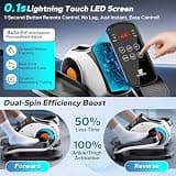 15-Level Under Desk Elliptical, 5 Auto Modes and Wireless Remote Control