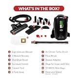 Atrix Ergo Backpack Canister Vacuum VACBP10 with 4-Stage HEPA Filtration