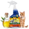 Nature's Mace Cat Repellent Spray for Gardens, Yards, and Furniture, 40 oz