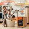 Dr. Infrared Heater DR-968 Portable Dual Heating System Space Heater