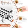 Hozodo 3-in-1 Professional Stainless Steel Pasta Maker for KitchenAid Mixers