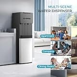 Euhomy Self-Cleaning Bottom Loading Water Dispenser with UV Sanitization