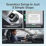 OTTOCAST Mini Cube 3.0 Compact Wireless CarPlay and Android Auto Adapter
