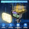NYMPHY IP68 Waterproof 56-LED Solar Powered Garden Yard Spot Lights (6-Pack)