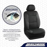 Skechers Memory Foam Air Cool Mesh Thick Automotive Car Seat Covers, Universal