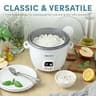 AROMA ARC-393NG 3-Cup Uncooked / 6-Cup Cooked Rice Cooker and Food Steamer