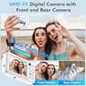 Froitx 4K Dual-Lens Digital Camera with 64MP, 16X Zoom and Anti-Shake Stabilization