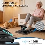 VIVURN-018 Under Desk Elliptical, Ultra-Quiet Electric Motor with Remote
