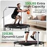 BCAN 40-Inch to 48-Inch Foldable Mini Fitness Rebounder with Adjustable Handle