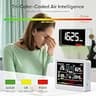 bonoch 16-in-1 Indoor Air Quality Monitor with 5.5-Inch Digital Screen