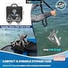WavesRx TriAnchor 5-Pound Stainless Steel Compact Folding Anchor Kit for PWCs