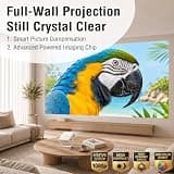 XuanPad Smart Mini Projector with 1080p Native Resolution and 360 Stand
