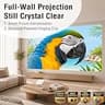 XuanPad Smart Mini Projector with 1080p Native Resolution and 360 Stand