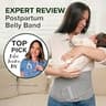 haakaa Postpartum Belly Band and Back Support Wrap for C-Section Recovery