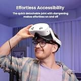 KIWI Design K4 Ergonomic Comfort Head Strap Upgrade for Meta Quest 3 and 3S Headsets