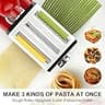 Noodle Maker 3-in-1 Stainless Steel Pasta Maker Attachment for KitchenAid Mixers