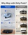 ECOVACS DEEBOT T90 PRO OMNI Robot Vacuum with OZMO Roller 3.0 and Active Mop Scrubbing