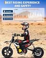 GarveeLife 24V 350W Electric Mini Dirt Bike with 12-Inch Fat Pneumatic Tires