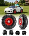 Alligator 10-Inch Pneumatic Rubber Replacement Tire 2-Pack for Ride-On Vehicles