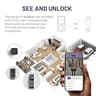 Havion Wireless Video Doorbell Smart Lock Set with 5MP 3K QHD Dual Cameras