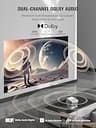 VOPLLS G3 Smart Projector with Google TV and 360-Degree Rotating Base