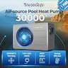 Varpoolfaye 30,000 BTU 120V Plug-in Hybrid Above-Ground Pool Heat Pump