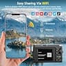 Teftymon 4K WiFi Digital Camera with 64MP Resolution and 180-Degree Flip Screen